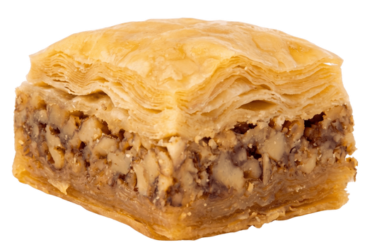 Premium Walnut Baklava ('Asawer' Filo Rings) - Kweider Sweets