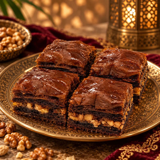 Hazelnut & Cocoa Baklava - Kweider Sweets