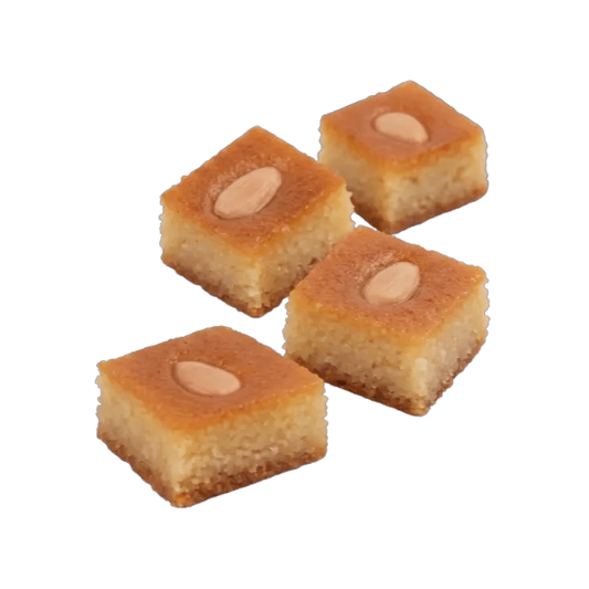 Premium Almond Semolina Dessert ('Hareesa' Sweet Cake) - Kweider Sweets