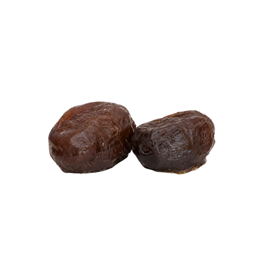 Glacé plums and candied plums by Kweider London