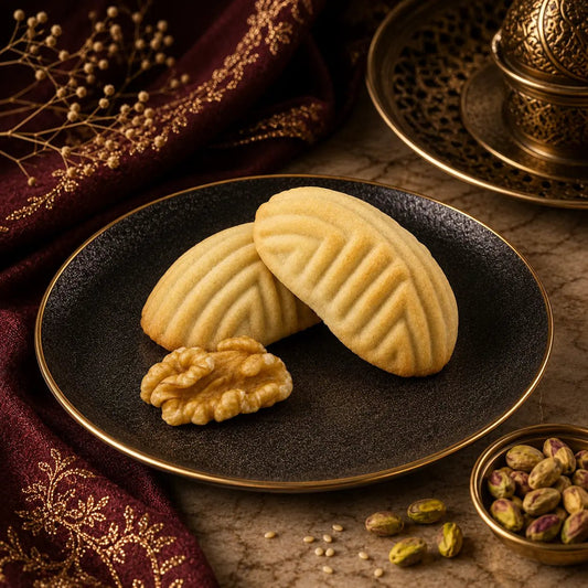 Walnut Maamoul - Kweider Sweets