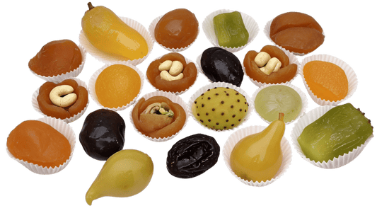 Assorted Glacé Fruit - Kweider Sweets