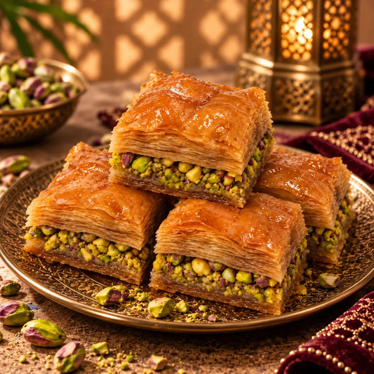 Layered Pistachio Baklava with Crispy Filo – KWEIDER