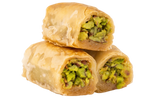 Premium Pistachio Baklava ('Asabe' Filo Rolls) - Kweider Sweets