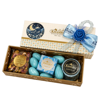 Personalised sweet favour box – design BO4 | Kweider Sweets