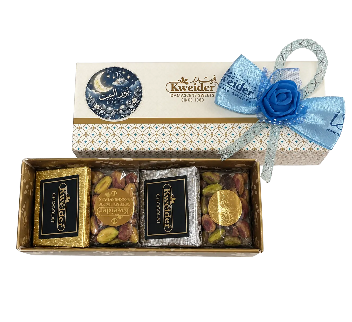 Personalised sweet favour box – design BO7 | Kweider Sweets