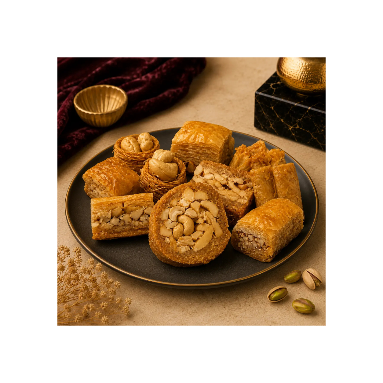 Cashew & Walnut Baklava
