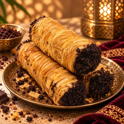 Chocolate Baklava Rolls with Crispy Filo – KWEIDER
