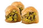 Premium Pistachio Baklava('Kol W Shkor' Bite - Sized Folds) - Kweider Sweets
