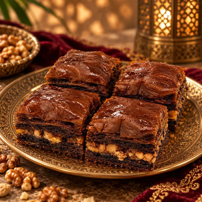 Hazelnut & Cocoa Baklava - Kweider Sweets