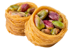 Premium Pistachio Knafeh ('Osh El Bulbul' Bird's Nests) - Kweider Sweets