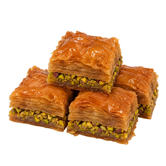 Syrian Pistachio Baklava with Golden Filo Layers – KWEIDER UK