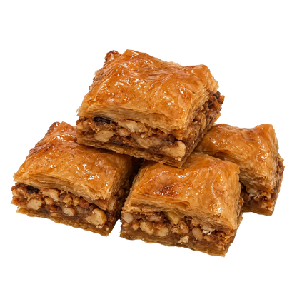 Syrian Walnut Baklava with Golden Filo Layers – KWEIDER UK