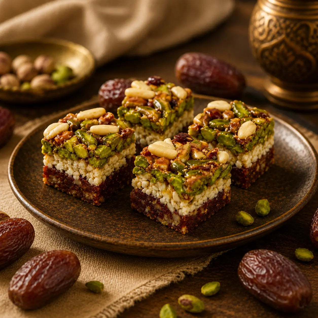 Medjool Dates with Mixed Nuts