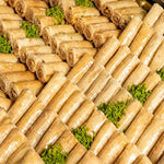 Premium Mixed Nuts Baklava ('Asabe' Thin Rolls) - Kweider Sweets