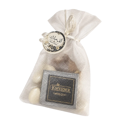 Personalised sweet favour box – design PA1 | Kweider Sweets