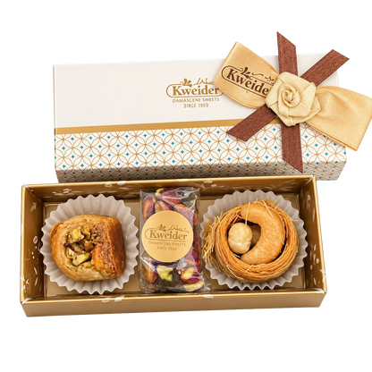 Personalised sweet favour box – design PA9 | Kweider Sweets