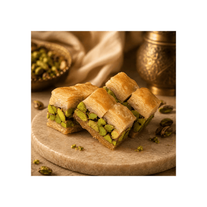 Pistachio Asiye Baklava - Kweider Sweets