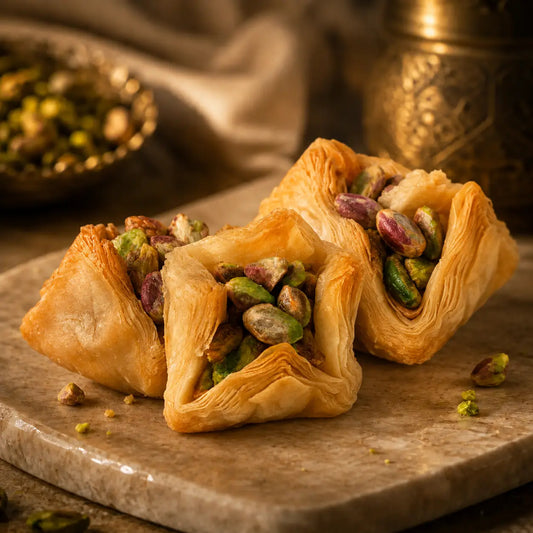 Pistachio Boukaj Baklava