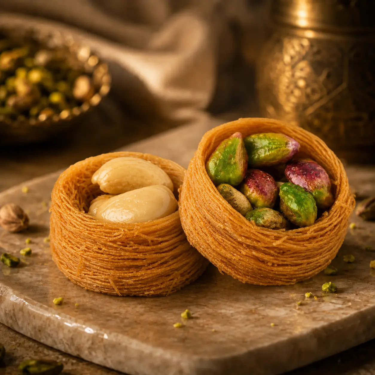 Pistachio & Cashew Osh El Bulbul