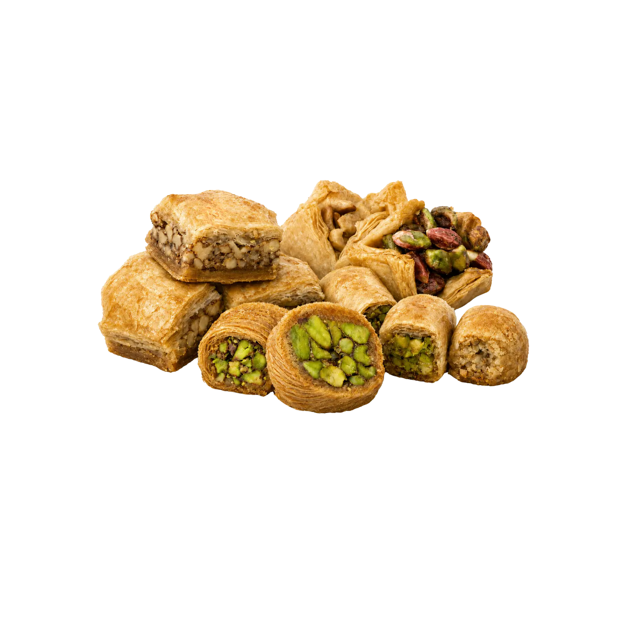 Pistachio, Cashew & Walnut Baklava