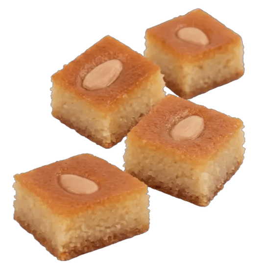 Premium Almond Semolina Dessert ('Hareesa' Sweet Cake) - Kweider Sweets