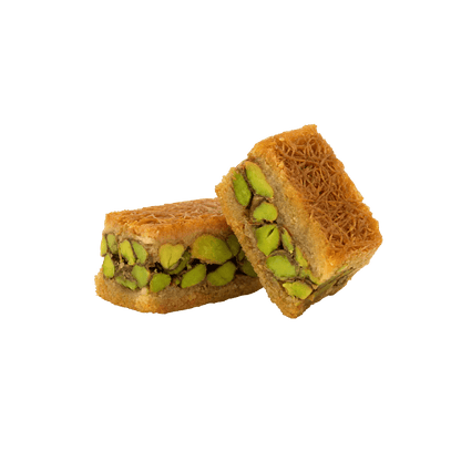 Roasted Pistachio Ballourieh - Kweider Sweets