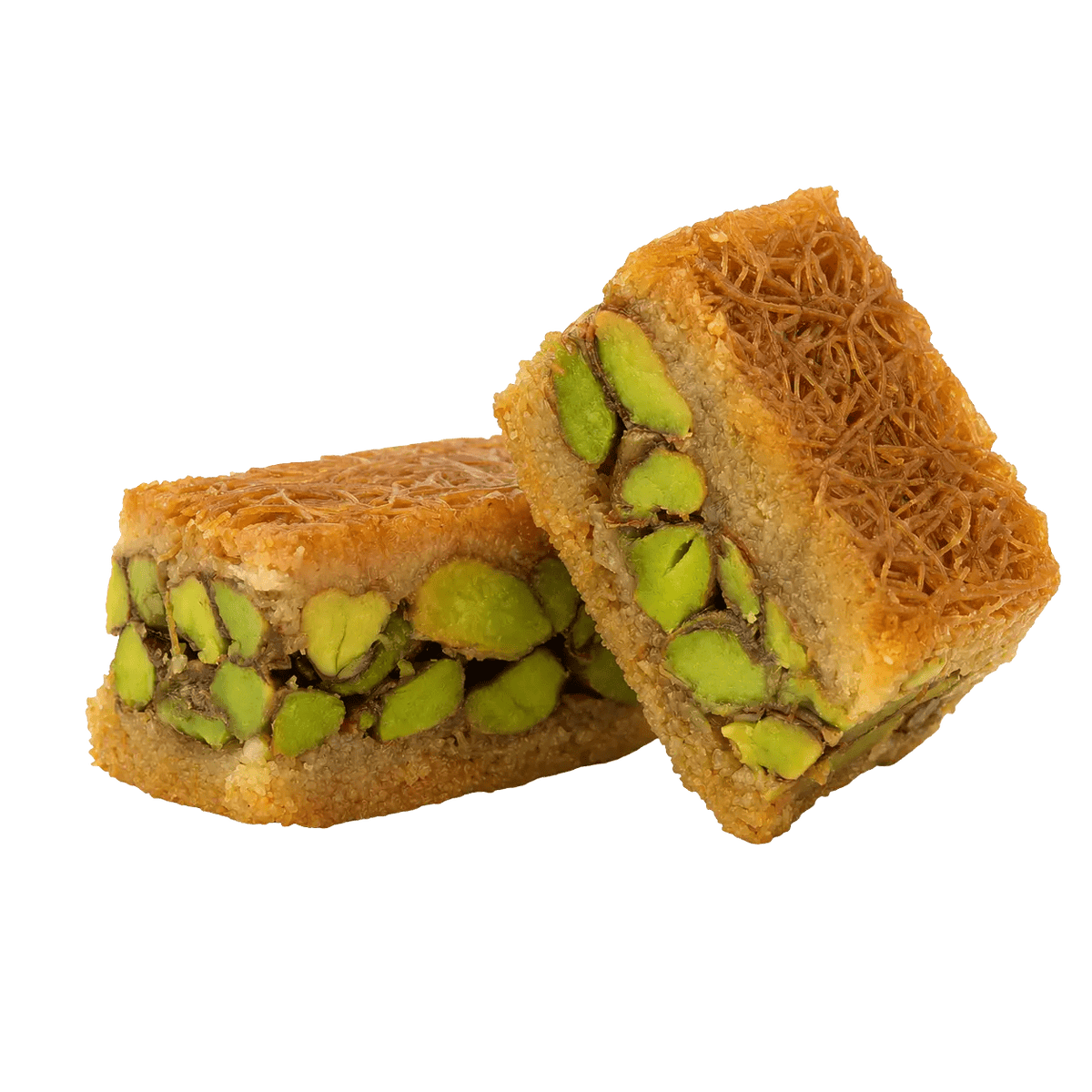 Roasted Pistachio Ballourieh - Kweider Sweets