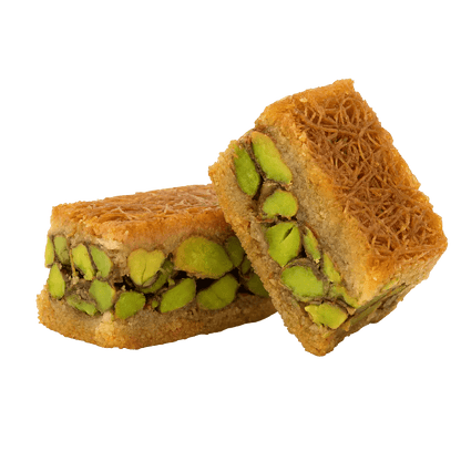 Roasted Pistachio Ballourieh - Kweider Sweets