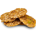 Premium Sesame and Pistachio Cookies (Barazek) by Kweider Damascene Sweets - premium Middle Eastern dessert