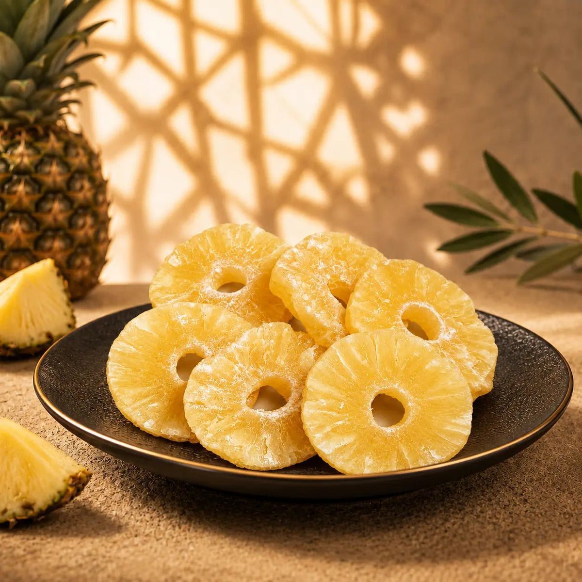 Dried Pineapple Rings - Kweider Sweets
