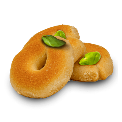 Premium Pistachio Shortbread (Ghraybeh) by Kweider Damascene Sweets - premium Middle Eastern dessert