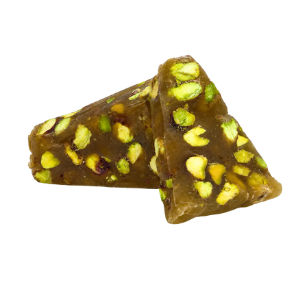 Extra Pistachio Syrian Raha and Nougat assortment by Kweider London