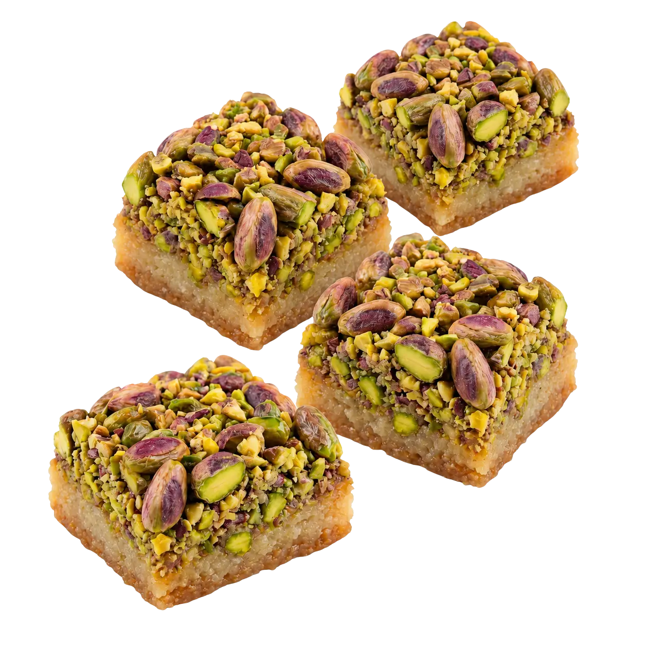 pistachio  Hareesa Semolina Cake